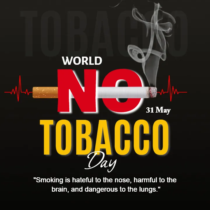 Latest World No Tobacco Day Quotes English Messages