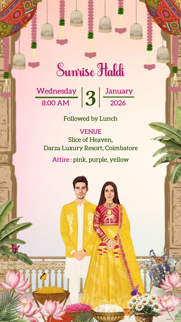 south indian wedding invitation video royal wedding card