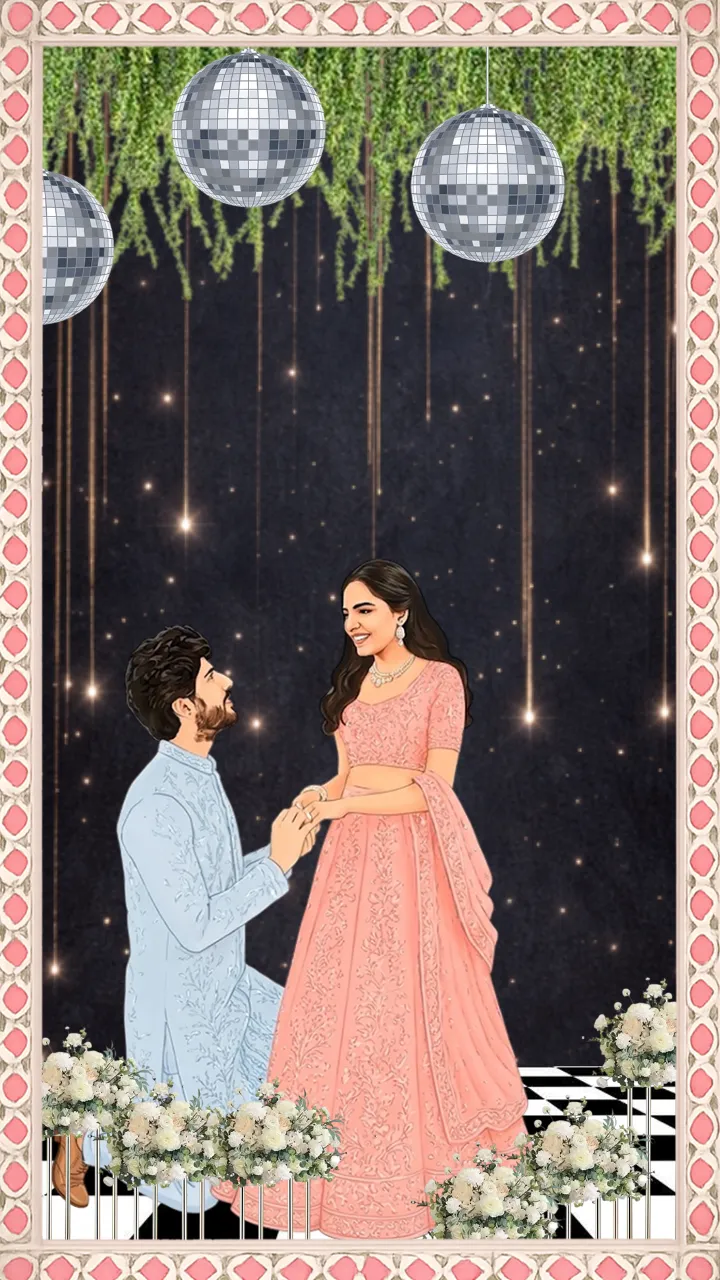 Animated Postcard Wedding Invitation Video for Your Big Day