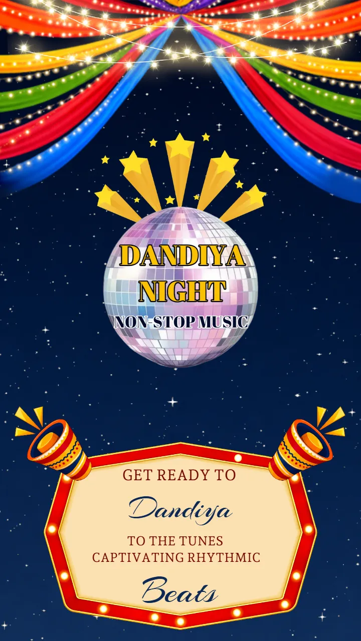 Dandiya Night Invitation Video with Durga Puja Details
