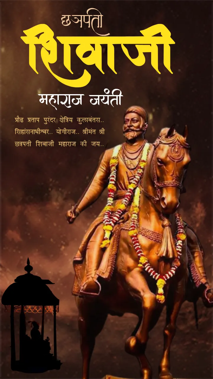 Shivaji Maharaj Jayanti Greetings in Hindi 2026 Download