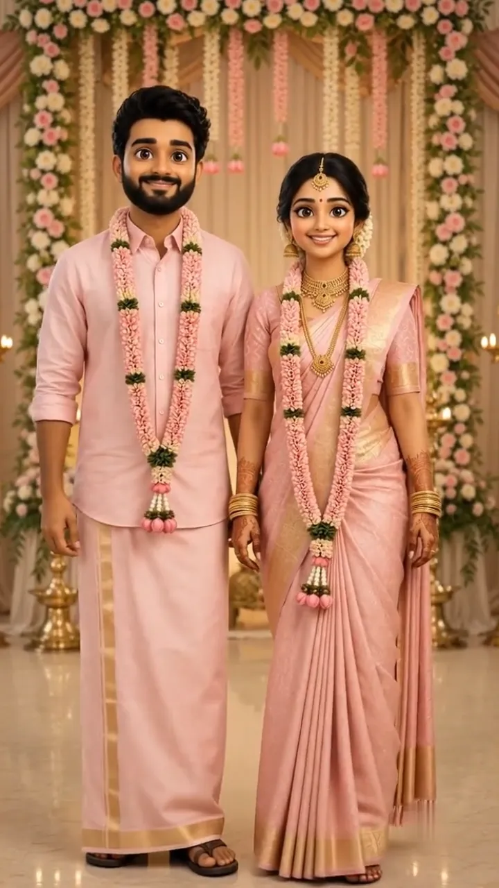 3D Malayalam Wedding Invitation Video for Kerala Wedding