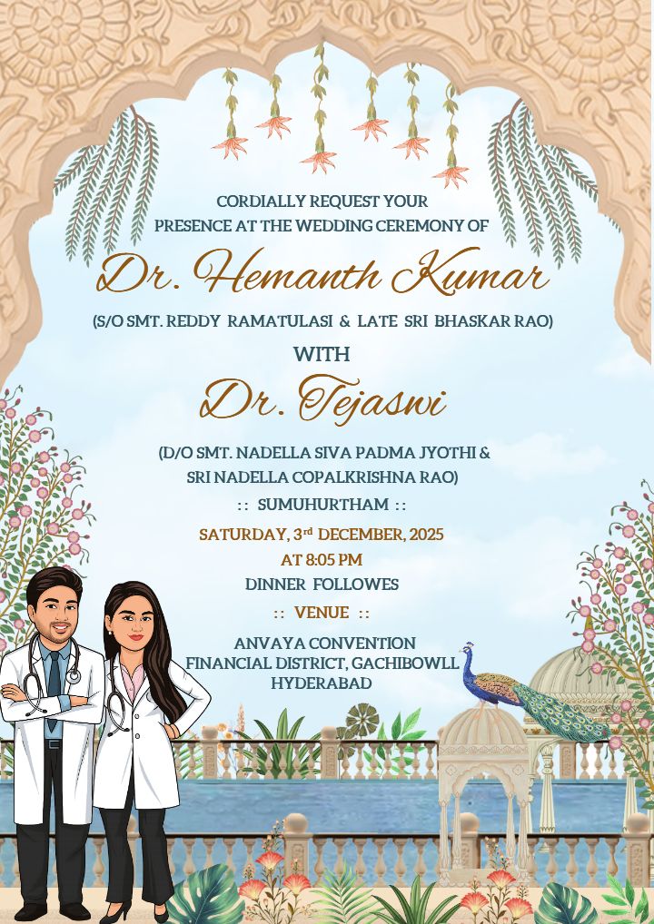 Wedding Invitation Designed for a Timeless Celebration