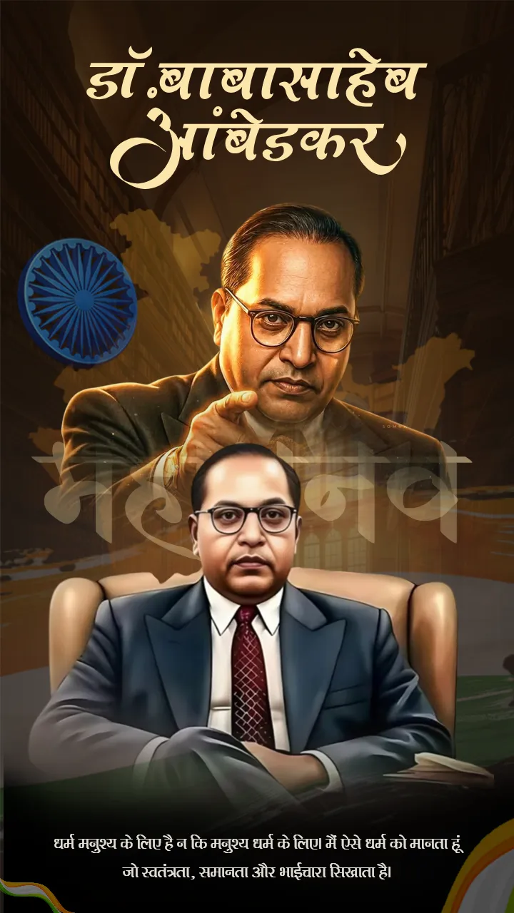 Download Dr Babasaheb Ambedkar Jayanti Quotes in Hindi