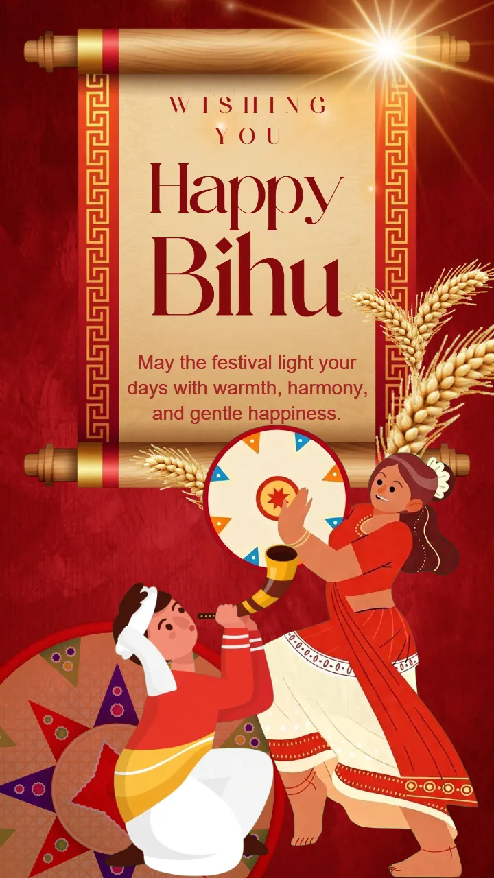 Short Happy Bohag Bihu Status Video in English Download