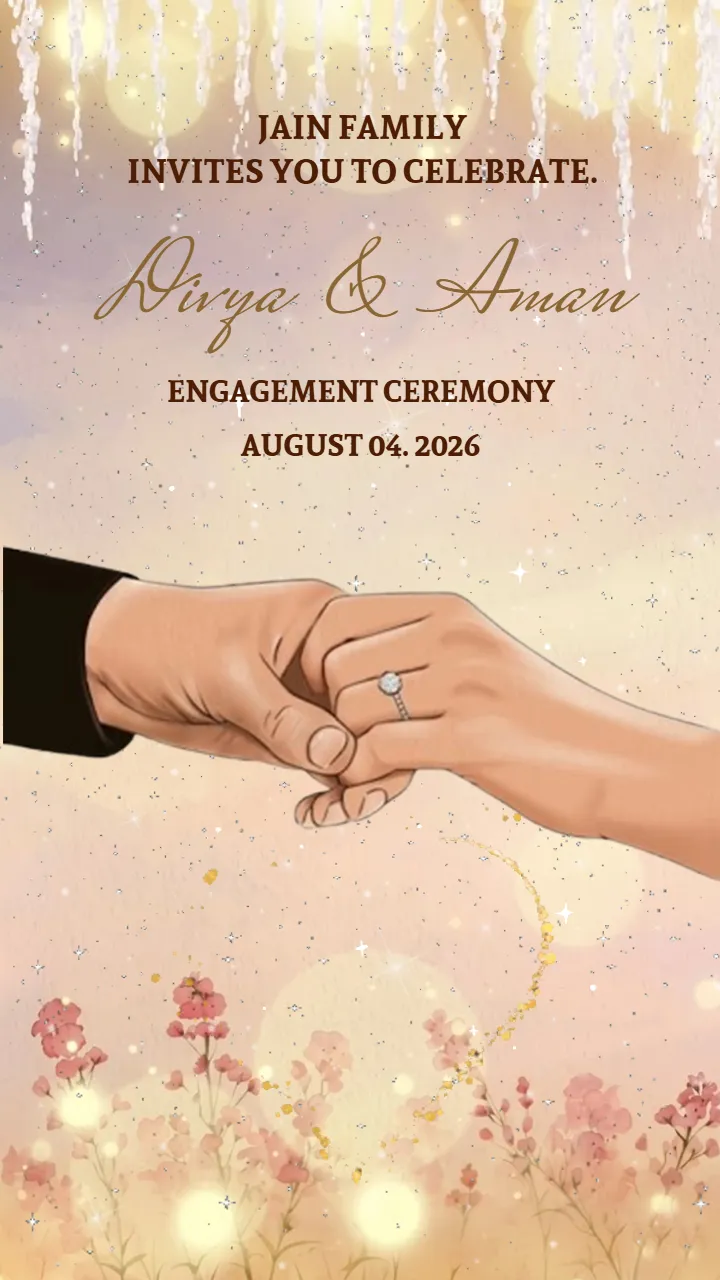 Engagement Save The Date Video for Stylish Announcements