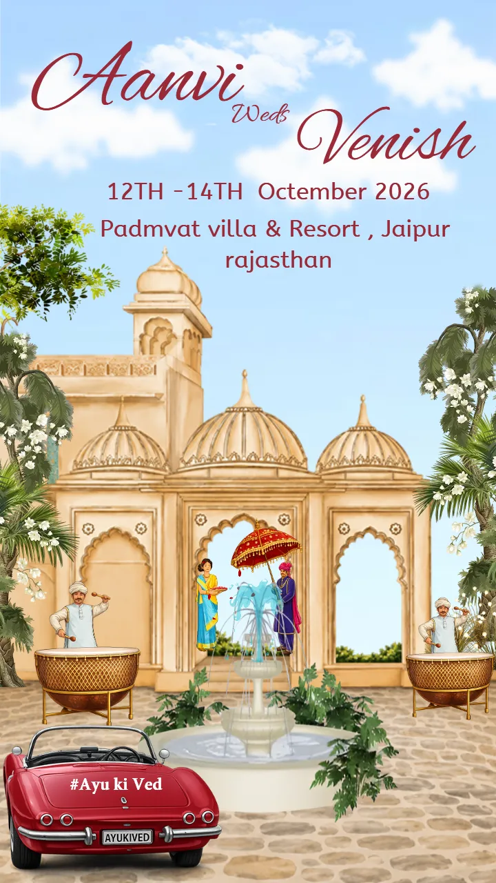 Wedding Invitation Video Customizable Online For Everyone