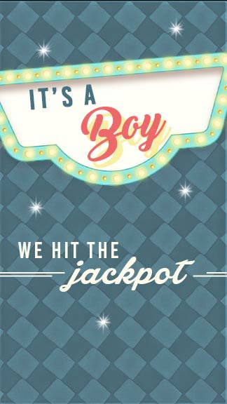Its a Boy Announcement Template with Fun Designs for Parents