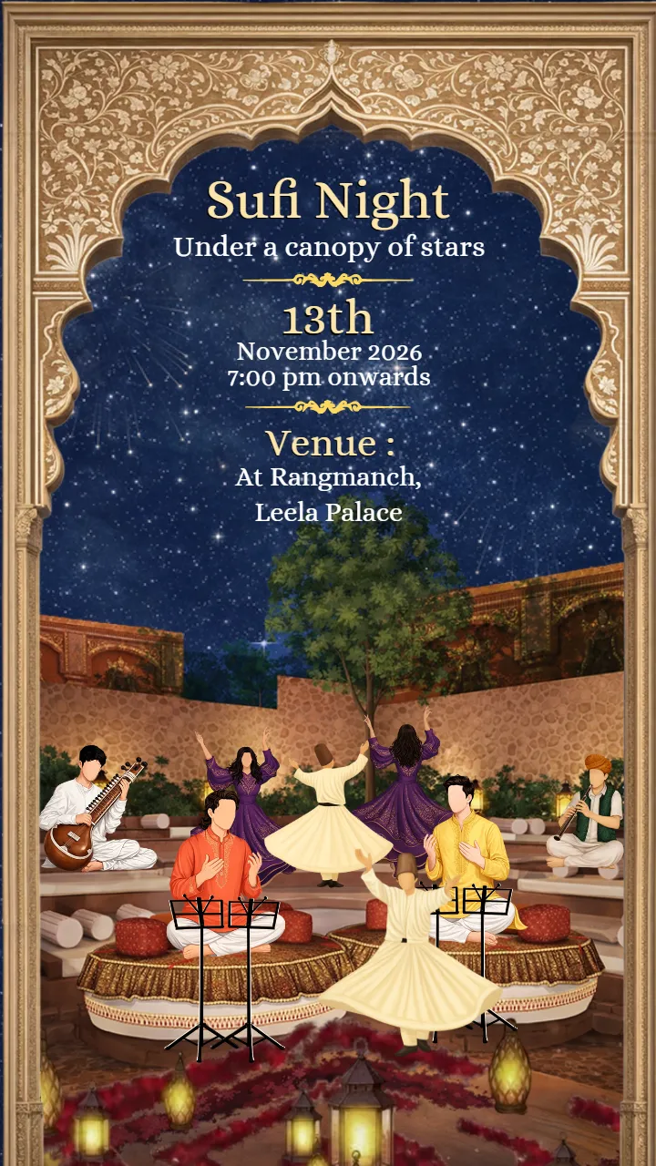 Wedding Invitation Video For Cultural Indian Wedding Events