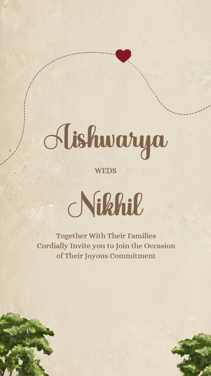 Save the Date Wedding Invitation Video Travel Theme