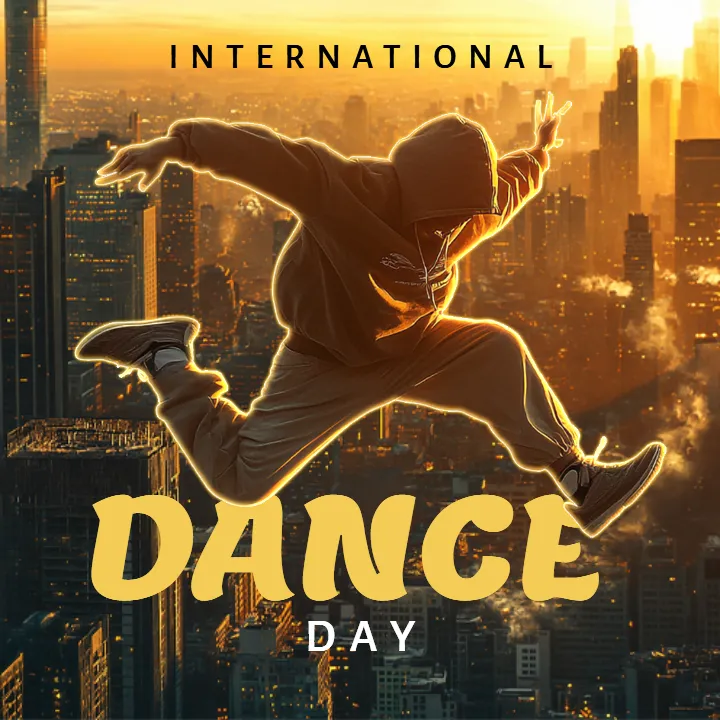 Unique International Dance Day Image in English Download