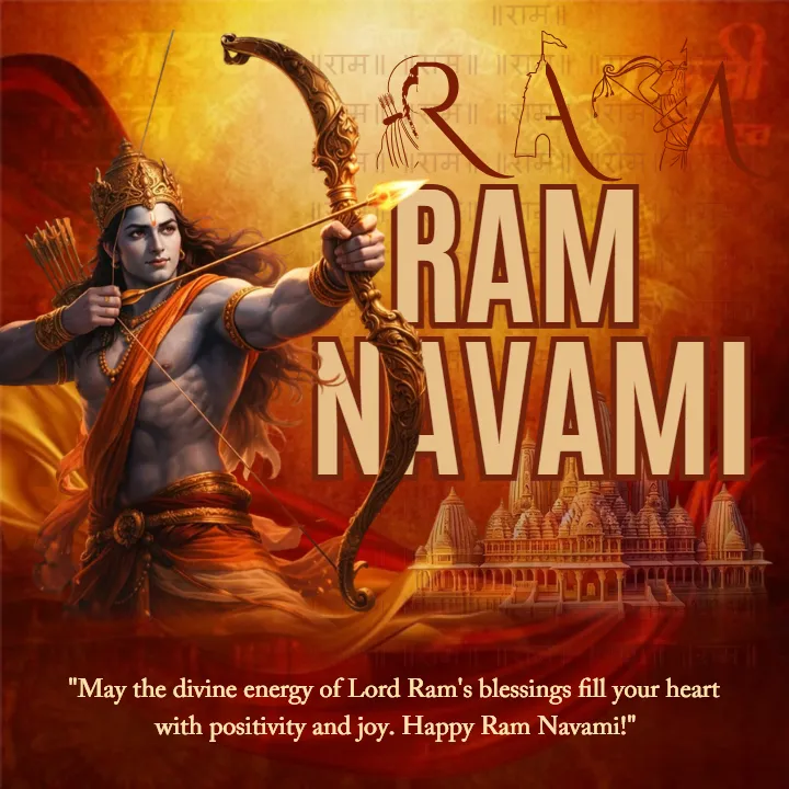 Spiritual Happy Ram Navami Wishes in English for Devotees