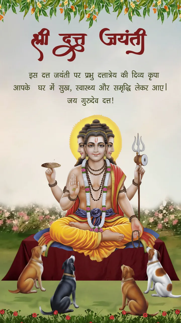 Shree Datta Jayanti Images Sacred Hindu Festival Pictures