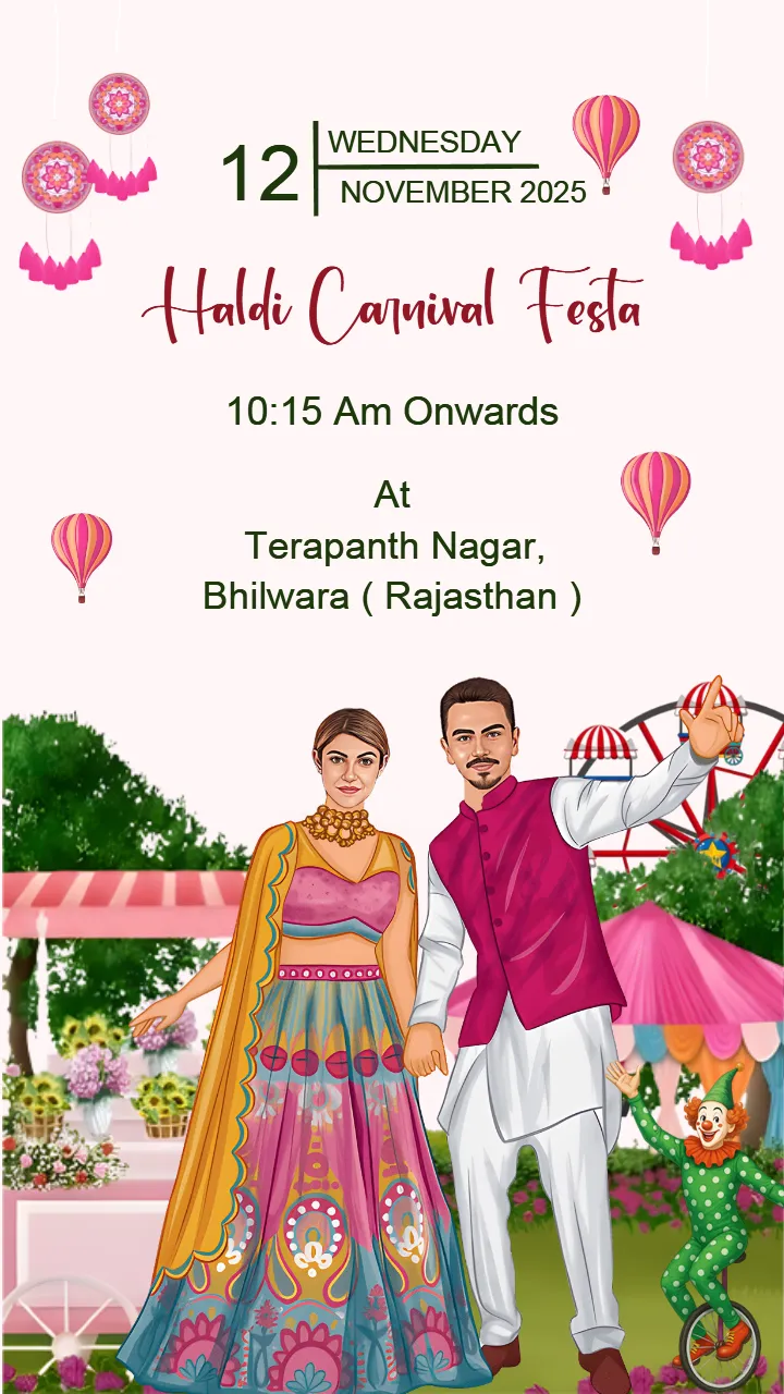 Indian Wedding Invitation Video Maker Online Designs