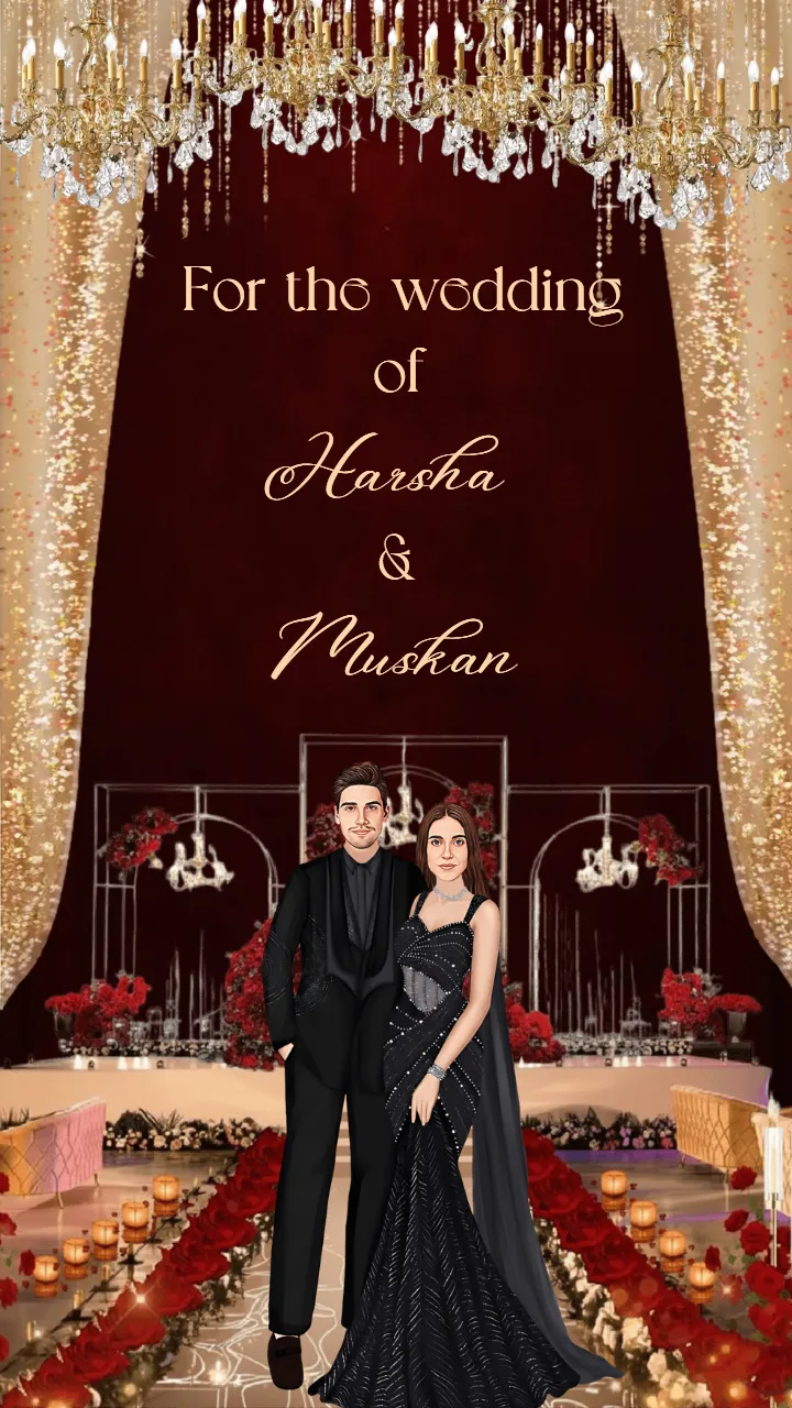 Royal Wedding Save the Date Invitation Video