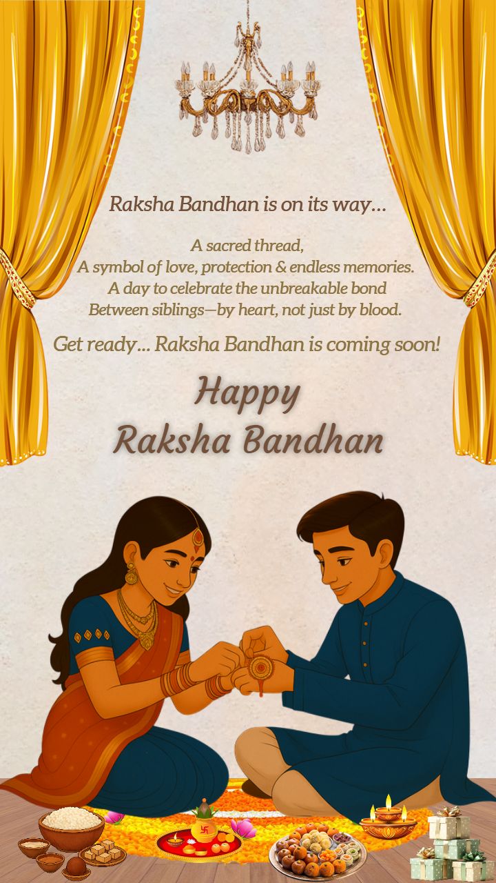 Happy Rakshabandhan 9 August 2025 Coming Soon Video Status