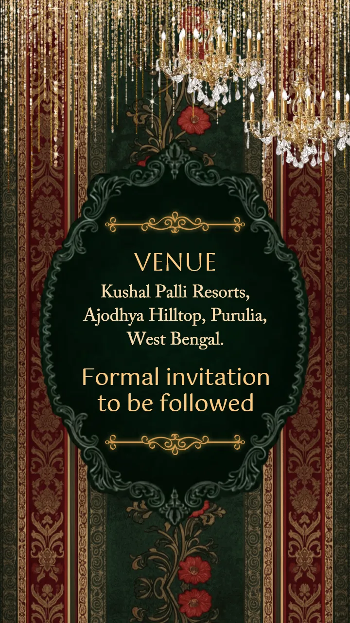 Royal Wedding Save the Date Invitation Video