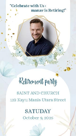 1k+ Create Free Digital Retirement Party Invitations Online