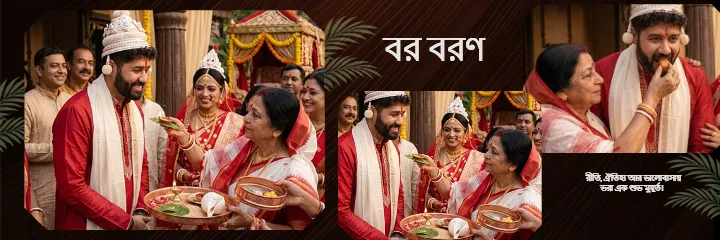 Bangali weeding album Traditional Bengali Bridal PSD Wedding