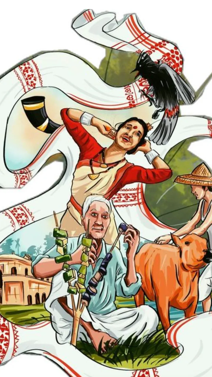 Magh Bihu Status Video Download Send Wishes in HD 2026