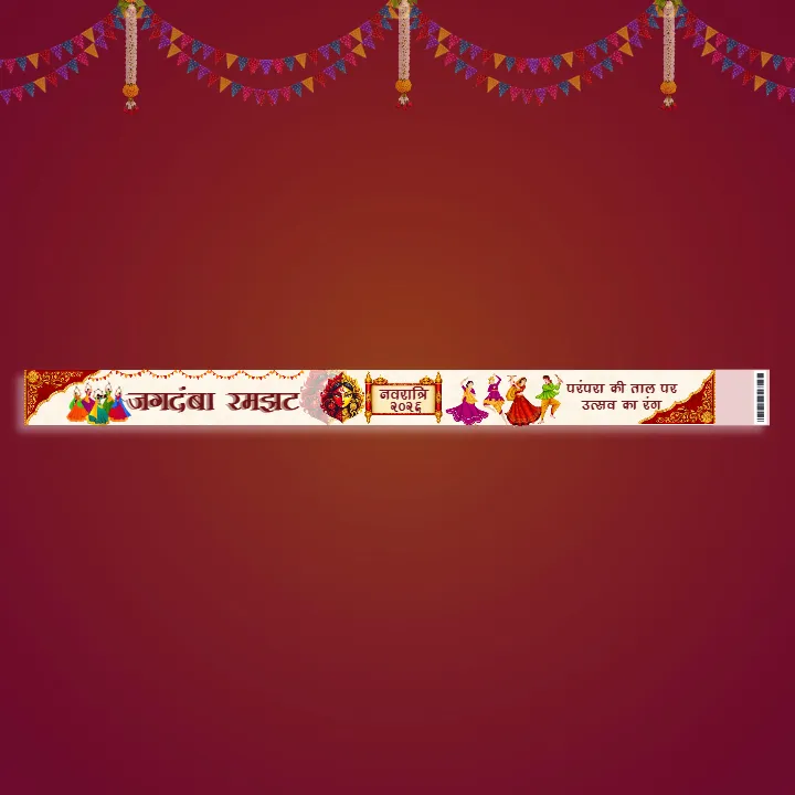 Navratri Paper Wristband Online for Garba Night