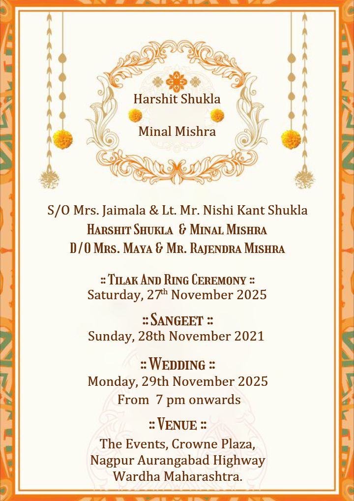 Downloadable Wedding Invitation Card Template Make