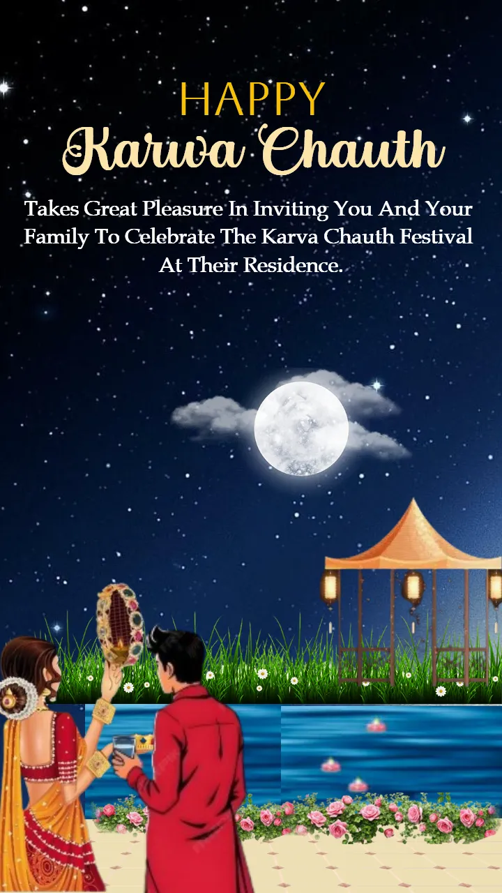 Karwa Chauth Images in English For Romantic Festival