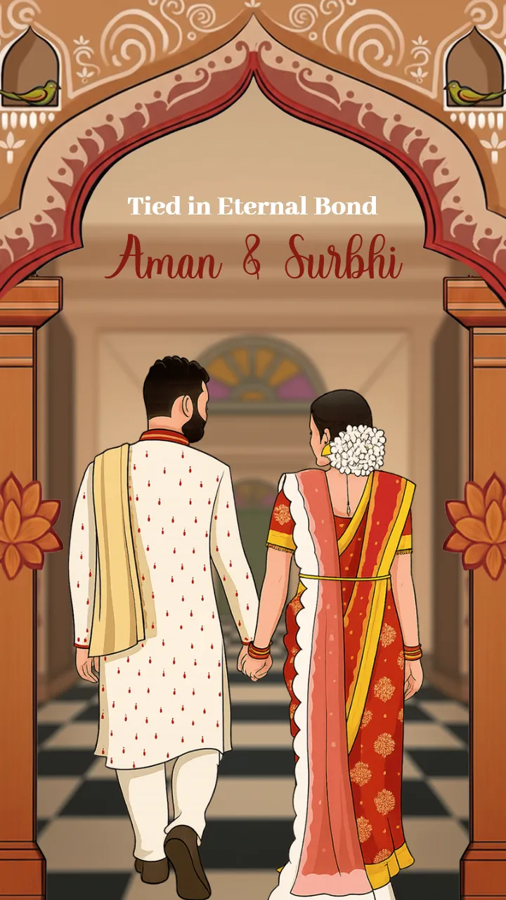 Bengali wedding Invitation video classic wedding card