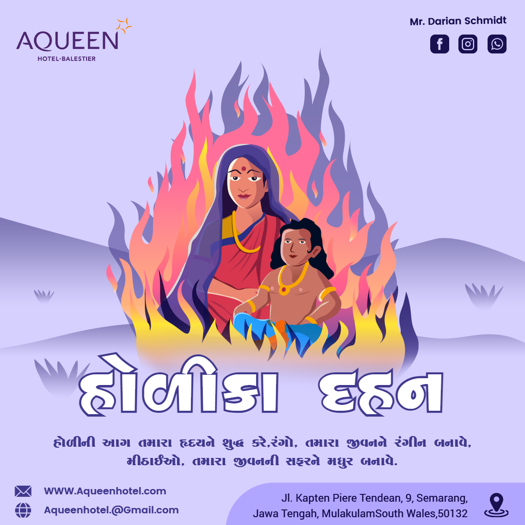 Holika Dahan Instagram Daily Branding Post