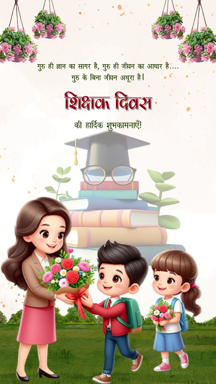 Shikshak Diwas Video Status Hindi 5 September 2025