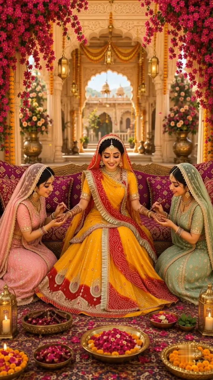 3d Indian Wedding Invitation Video with Royal Rajput Theme