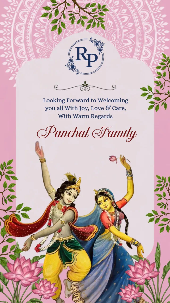 Wedding Invitation Video Traditional Gujarati Style