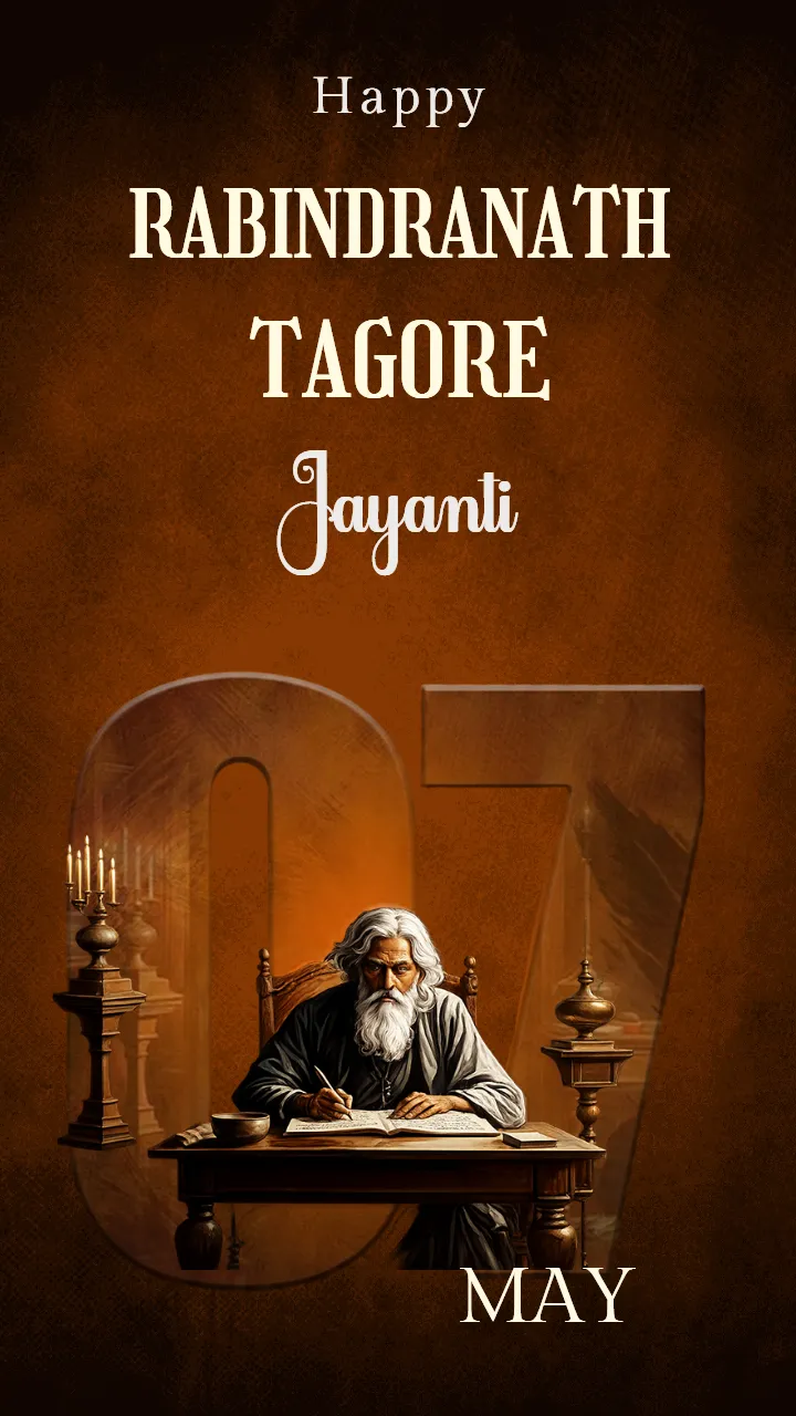 Rabindranath Tagore Jayanti WhatsApp Status Video