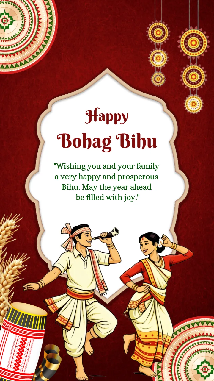 Top Bohag Bihu Status Video in English for Social Media