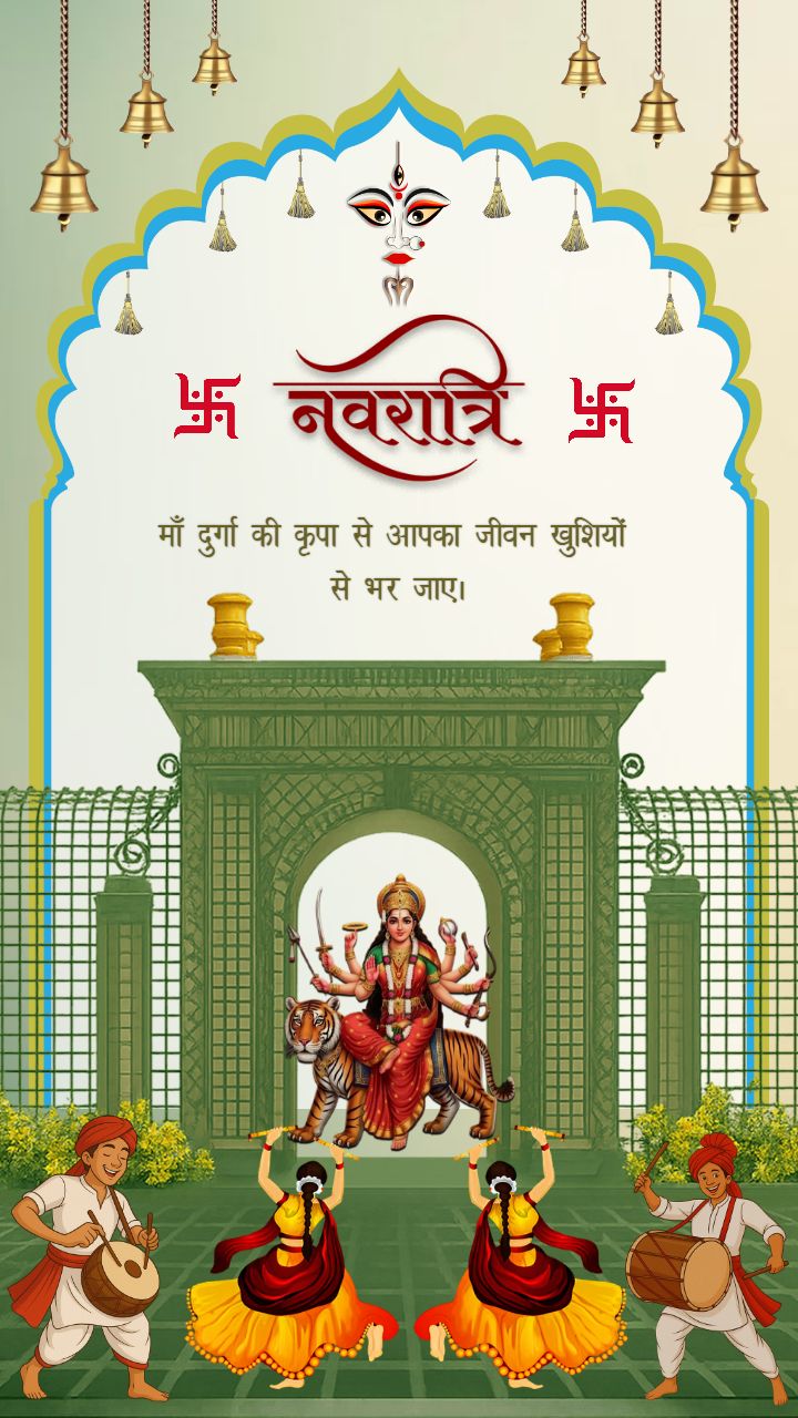 Navratri Status Video in Hindi for Cultural Moments
