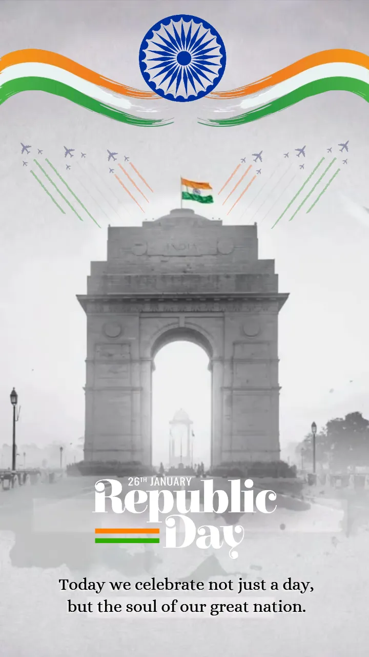 Republic Day Video Free Download with Army Jet Flypast Feel
