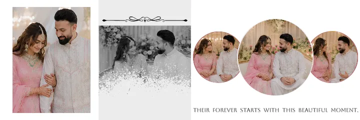 Engagement Album PSD Cinematic Engagement Album Pink HD