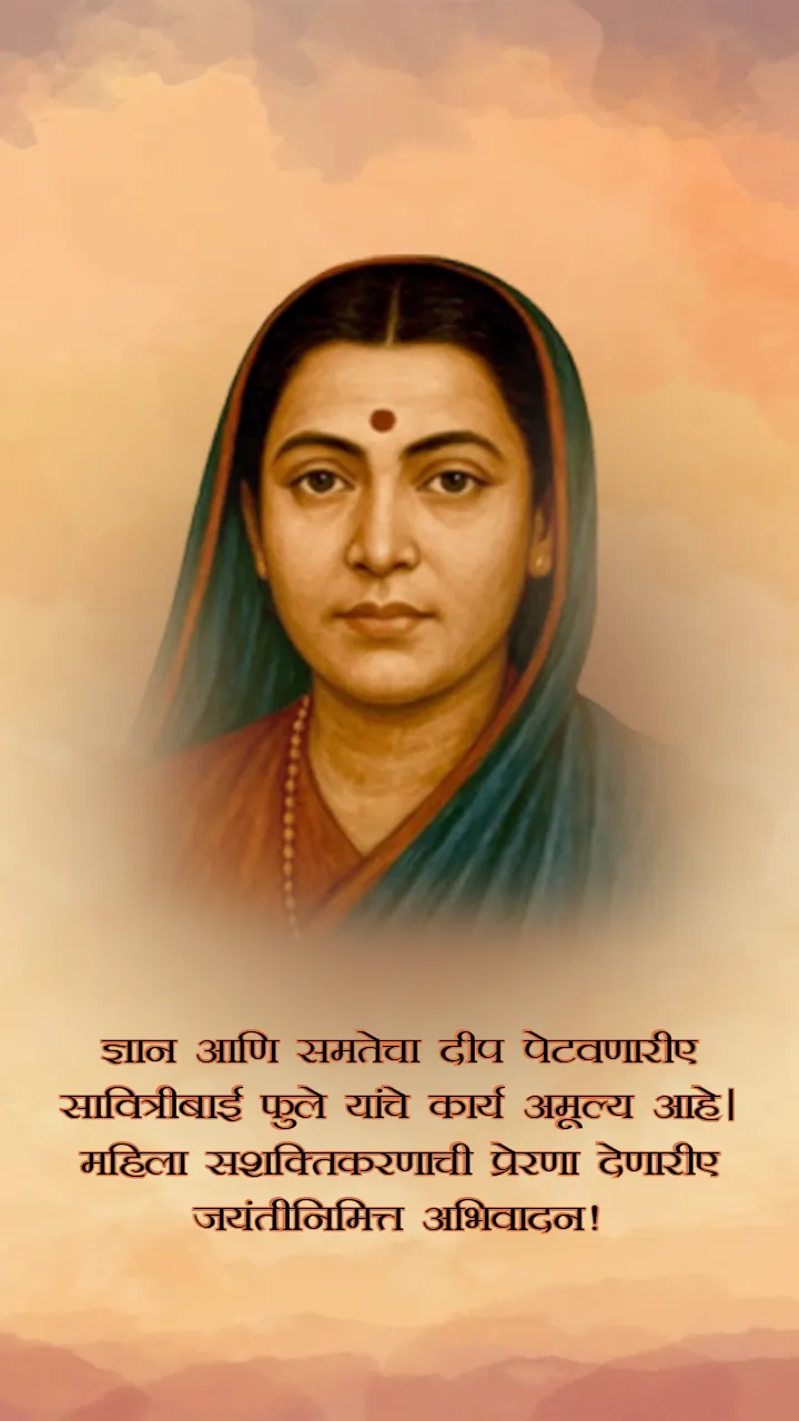 Inspirational Savitribai Phule Status Video 2026 in Marathi