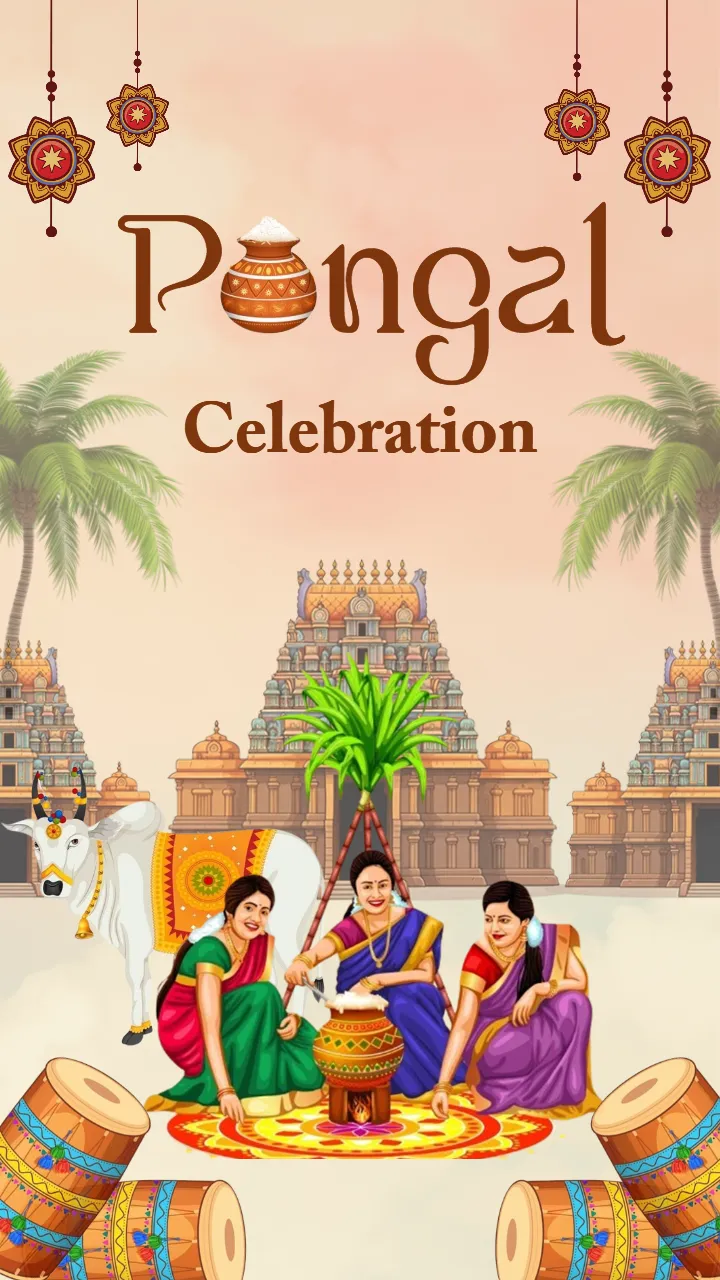 Pongal Status Short Video with Mattu Pongal Inspired Visuals