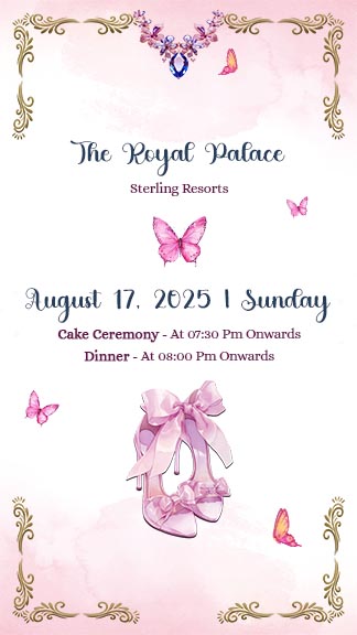 Magical 1st Birthday Invitation Card For Your Prince