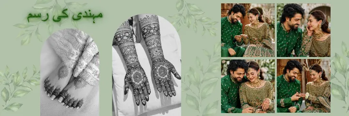 Muslim Wedding Album PSD Royal Nikah Couple Memory Design