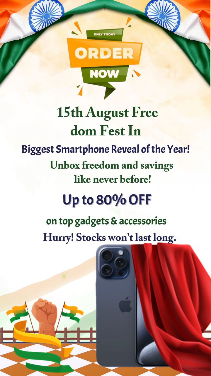 Independence Day big Offer for Mobile and Accessories Deals