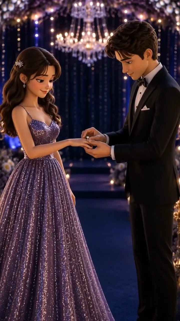3D Engagement Invitation Video Maker Online