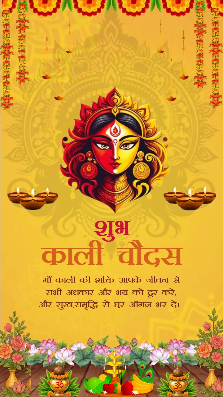Maa kali photo for Kali Chaudas Wishes and Blessings