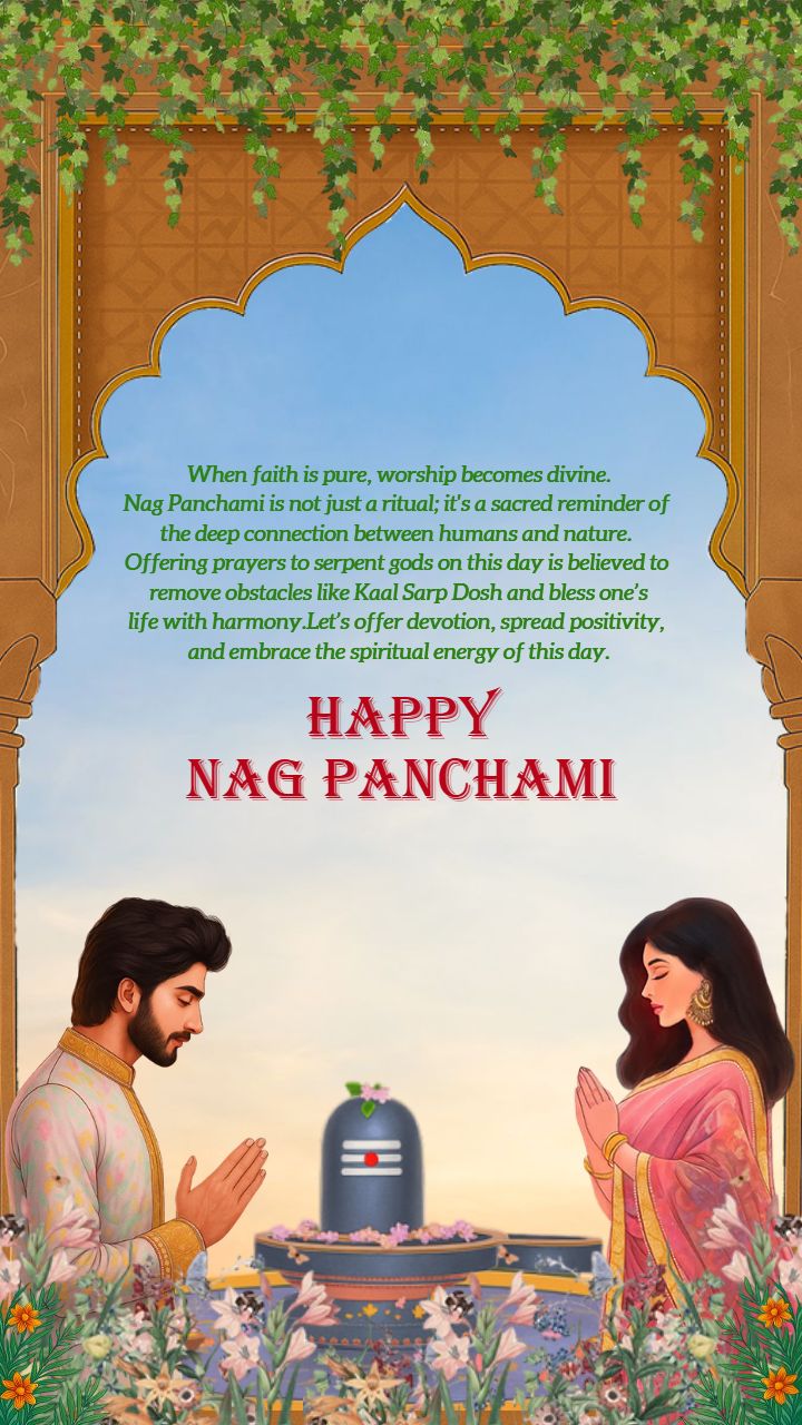 Nag Panchami Status Video Online for Share on Social Media
