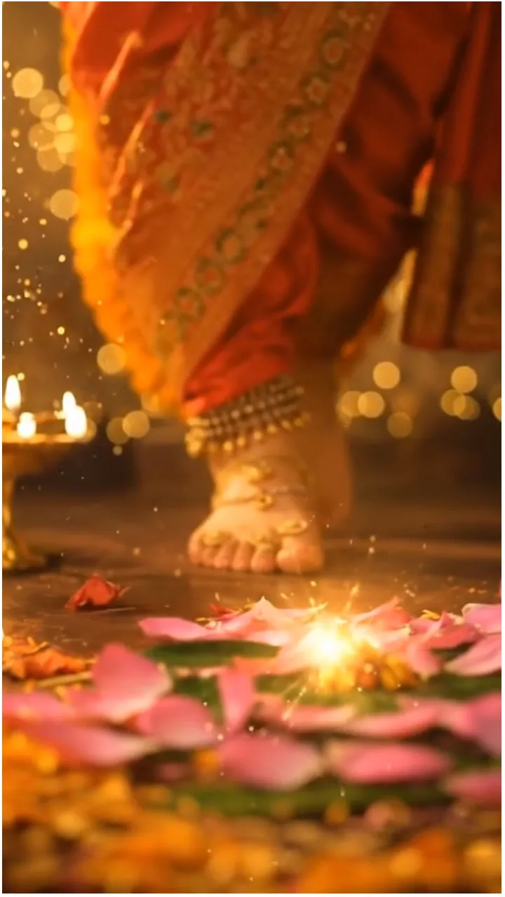 3D Lakshmi Pujan Invitation Video in Hindi with Divine Grace