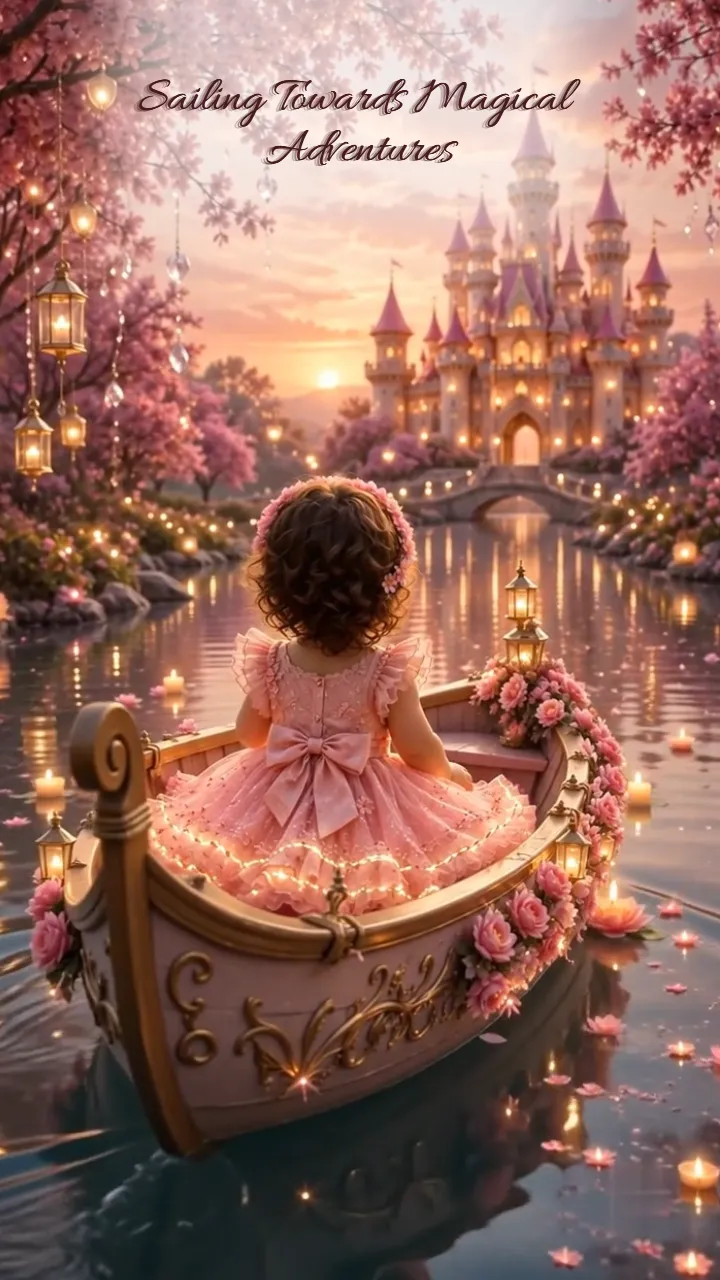 3d Birthday Invitation Video For Girl Magical Garden Theme