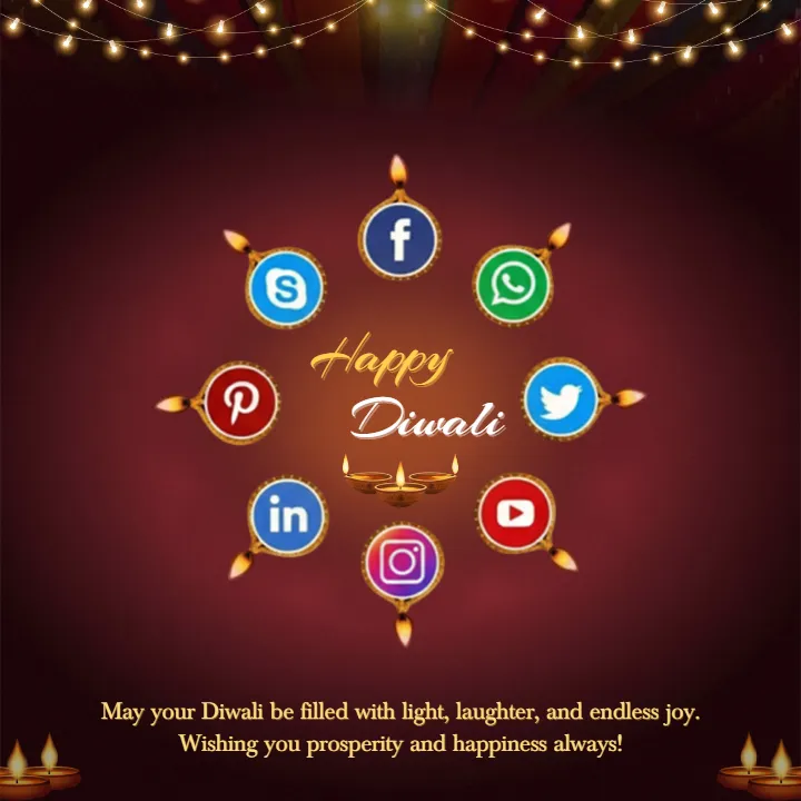 Diwali Social Media Image Ideas for Business Promotion