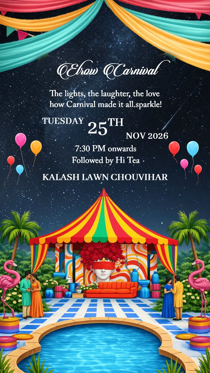 Luxury Wedding invitation video Modern Royal Theme