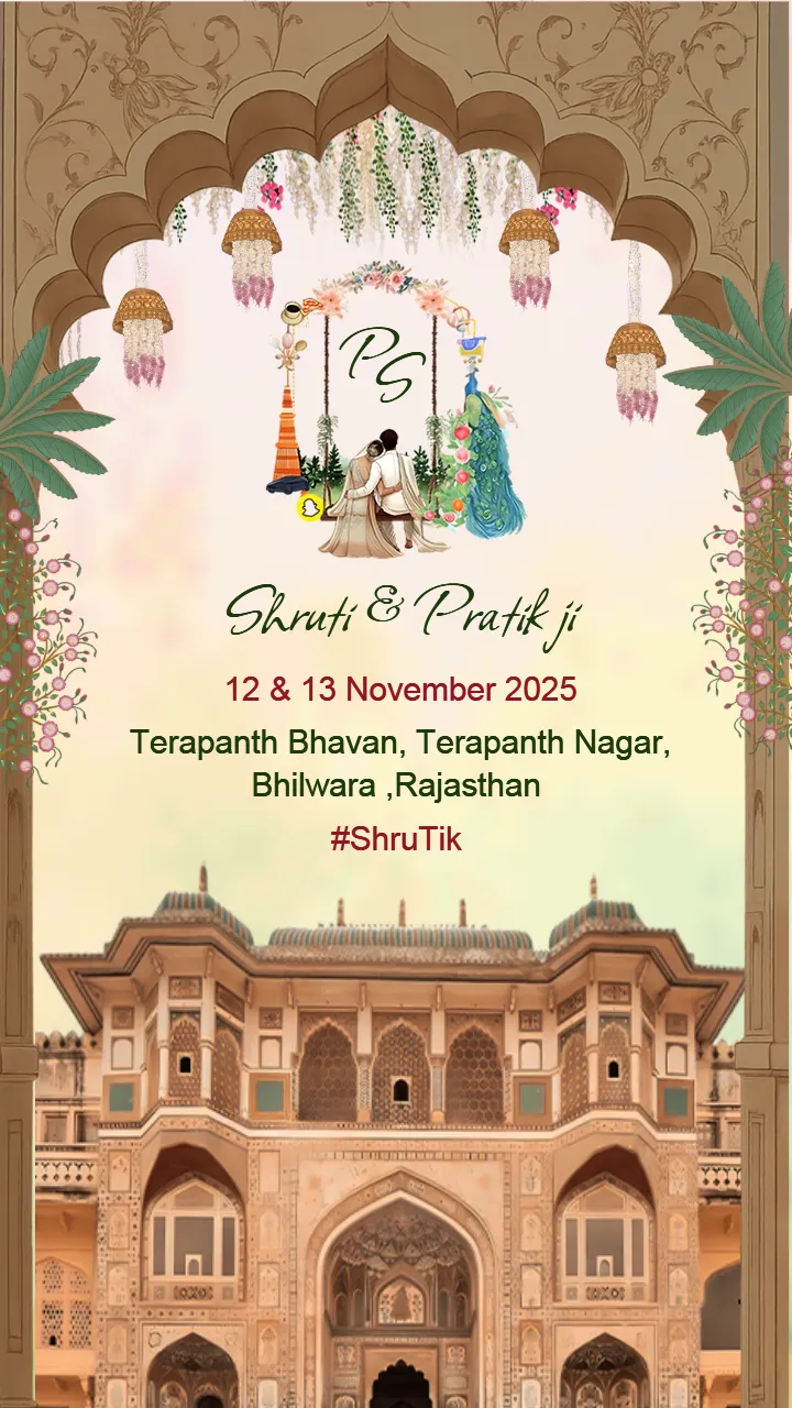 Indian Wedding Invitation Video Maker Online Designs